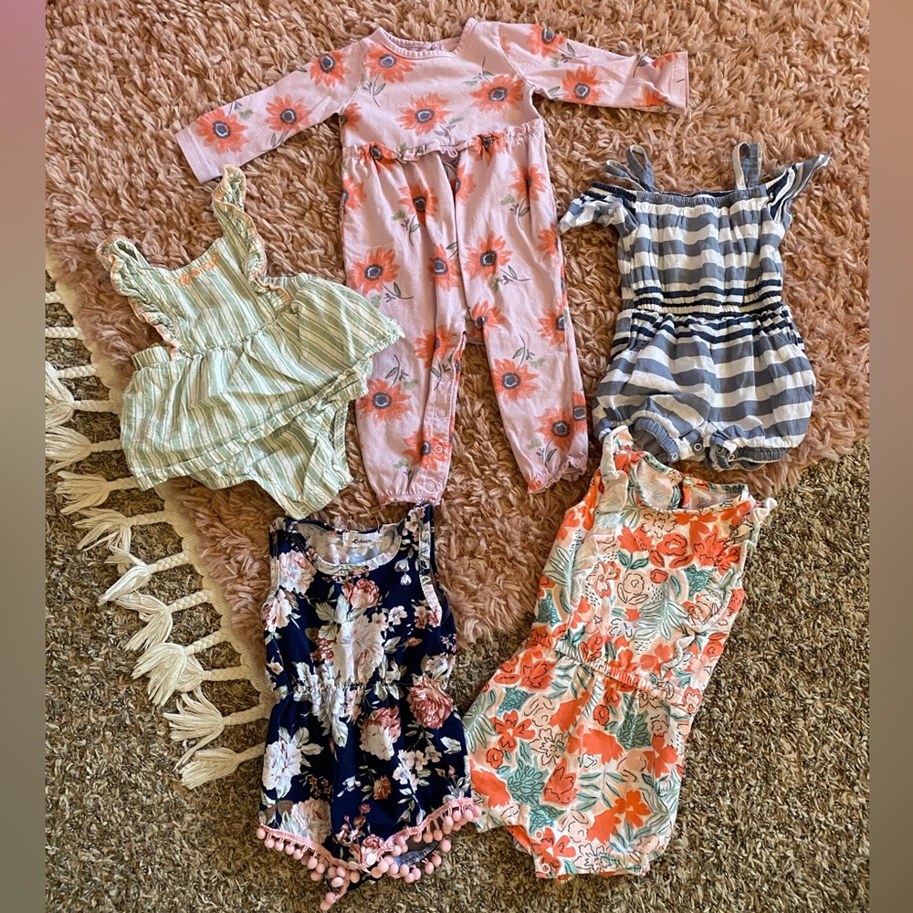 Baby girl clothing bundle